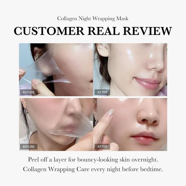 Blommea Collagen Night Wrapping Mask – Firming, Hydrating & Repair
